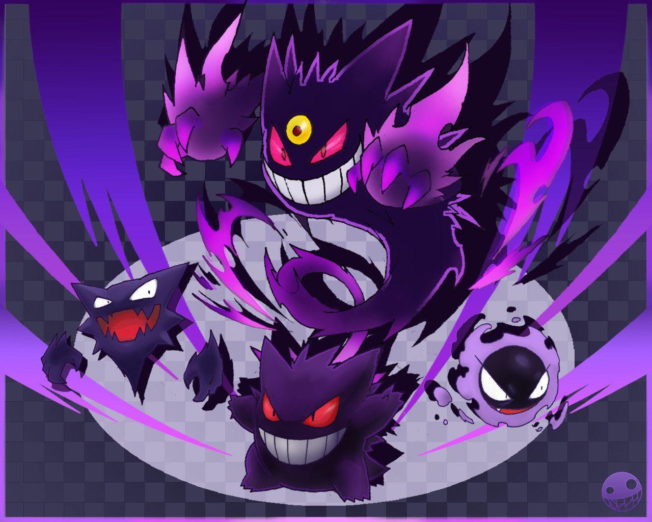 Pokemon Gengar Wallpapers 4k, HD Pokemon Gengar Backgrounds on