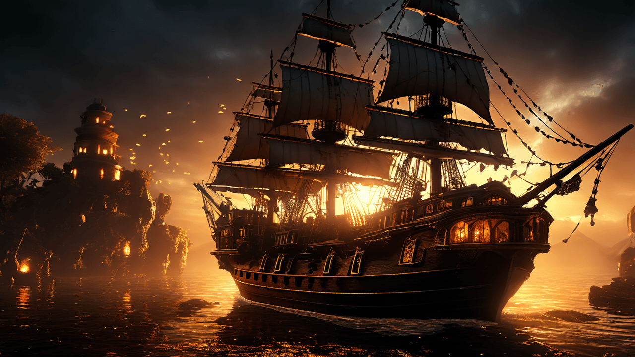 1280x720 pirate ship background