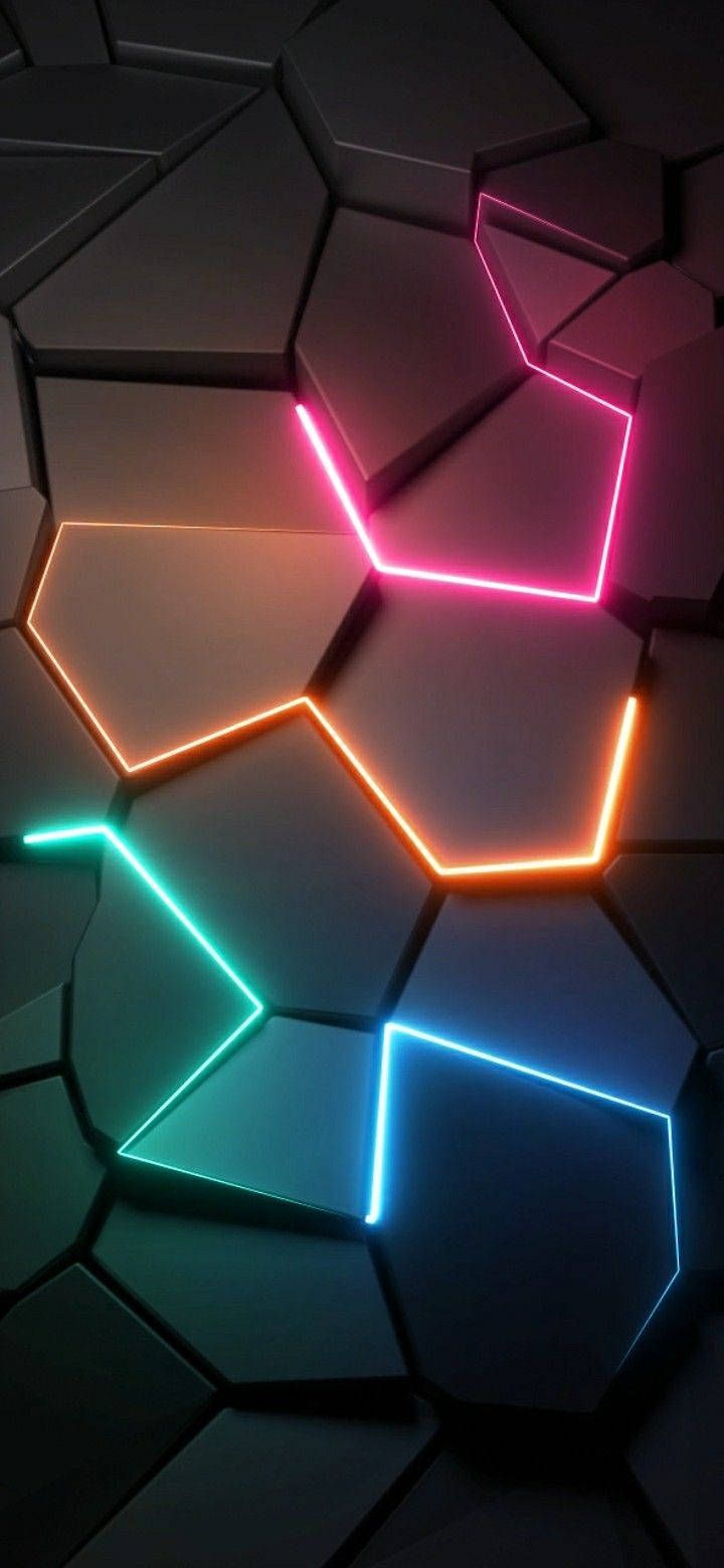 Neon Geometric Wallpapers - 4k, HD Neon Geometric Backgrounds on ...