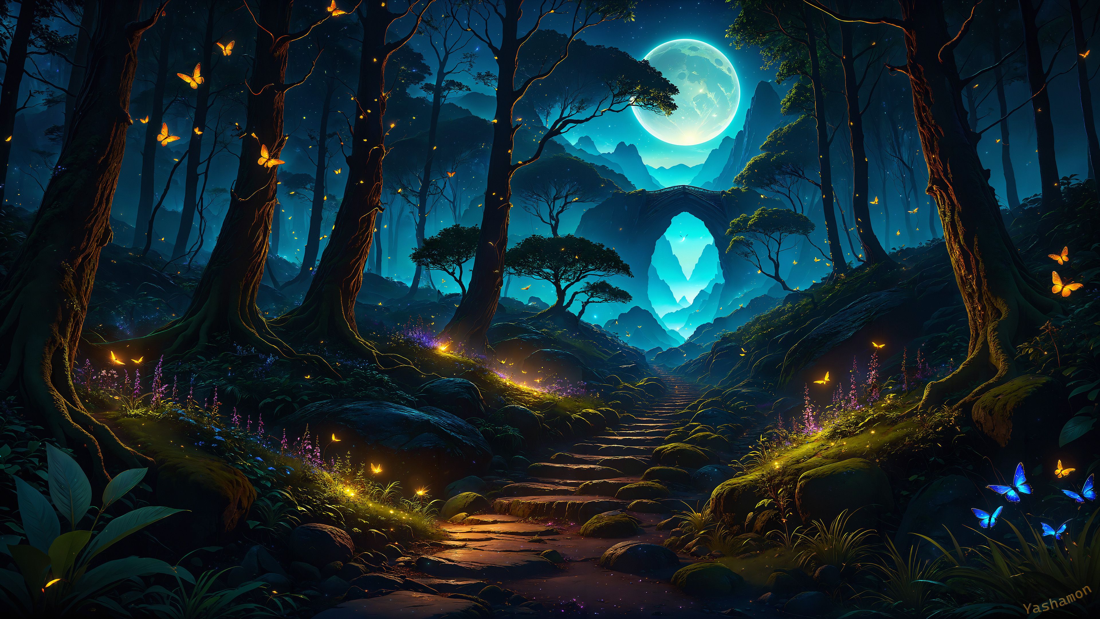 Magic Forest Wallpapers - 4k, HD Magic Forest Backgrounds on WallpaperBat