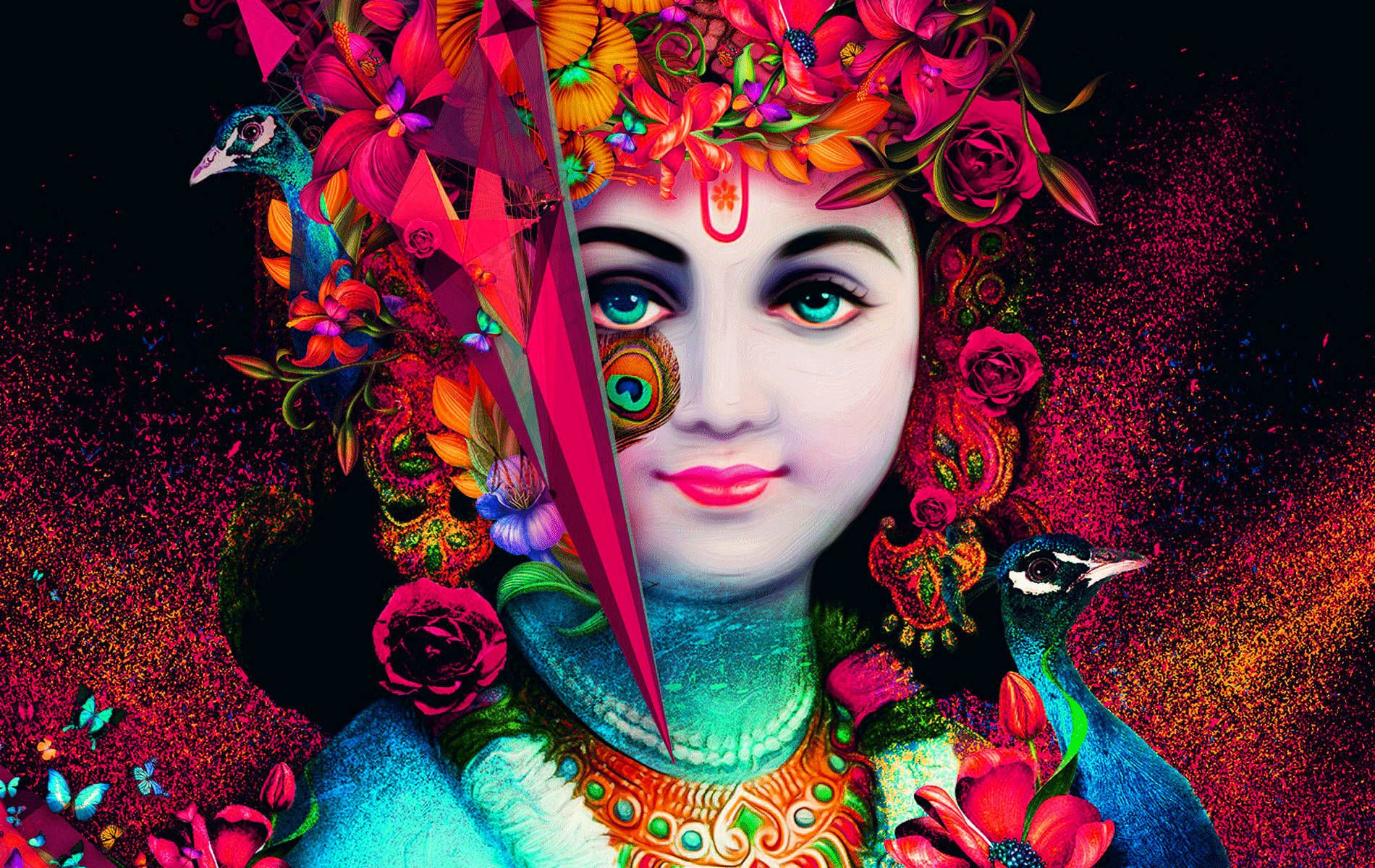 Krishna Ji Wallpapers - 4k, HD Krishna Ji Backgrounds on WallpaperBat