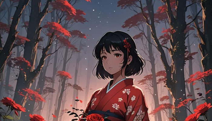 Anime Kimono Wallpaper