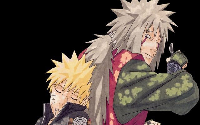 Naruto and Jiraiya Wallpaper