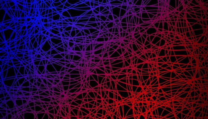 Blue Red Wallpaper
