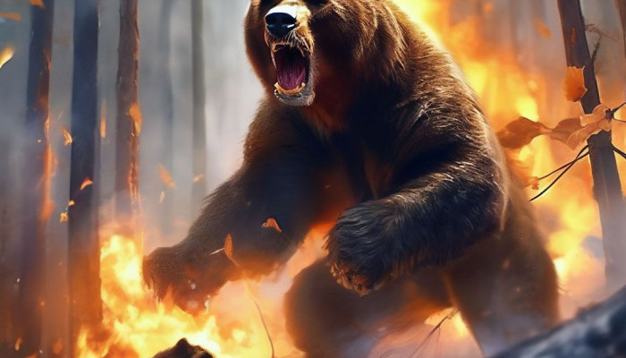 Angry Bear Wallpaper