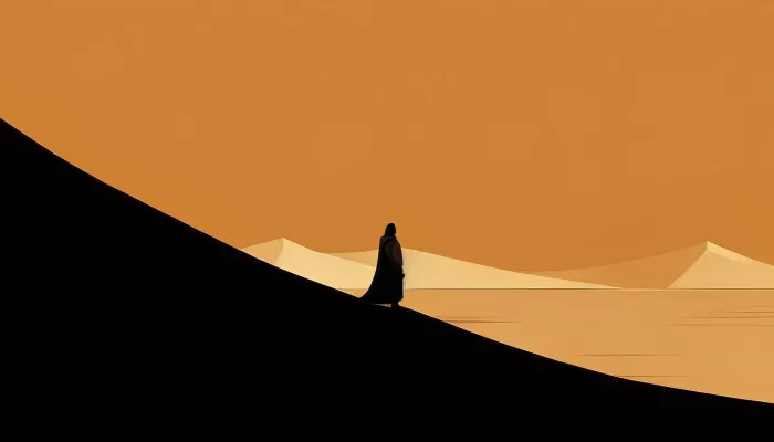 Dune Minimalist Wallpaper