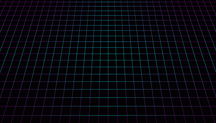 Neon Grid Wallpaper