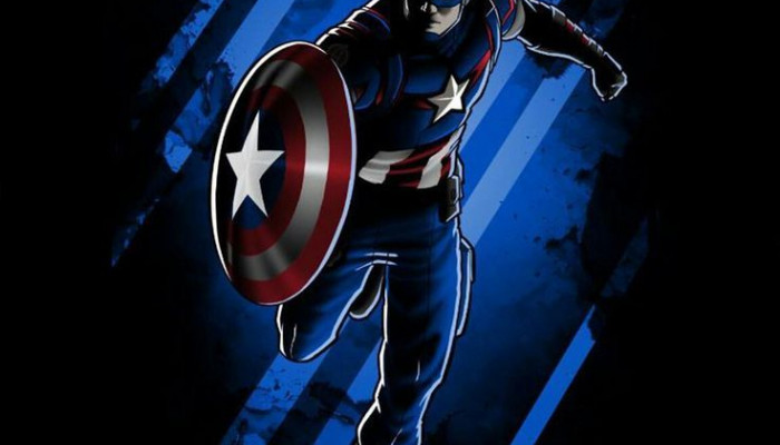 Captain America Dark Wallpaper
