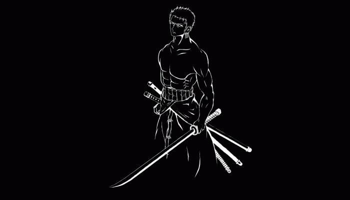 Zoro Black Wallpaper