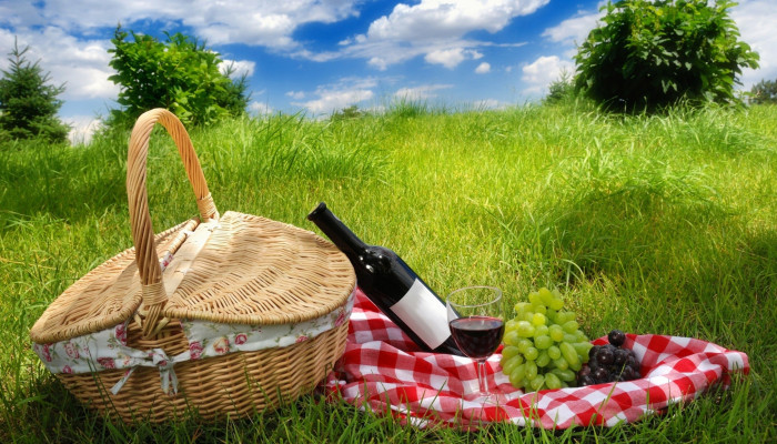 Picnic Basket Wallpaper