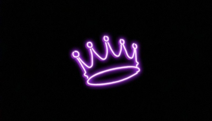 Neon Crown Wallpaper