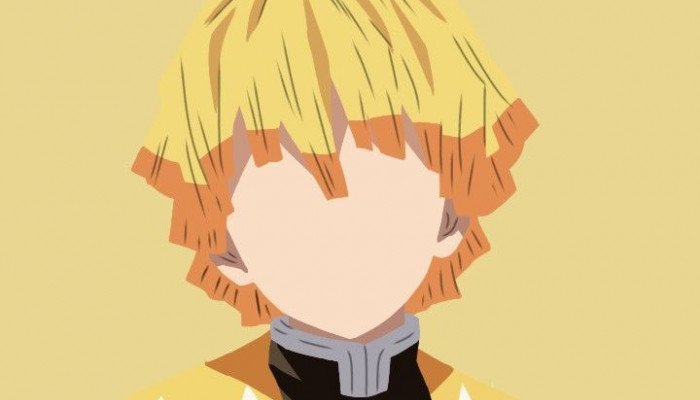 Zenitsu Minimalist Wallpaper