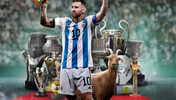 Messi Goat Wallpaper