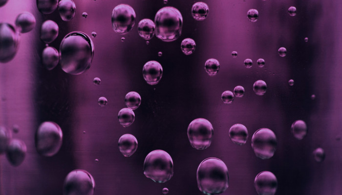 Purple Bubbles Wallpaper