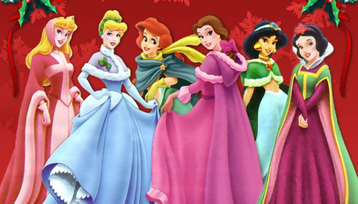 Disney Princess Christmas Wallpaper