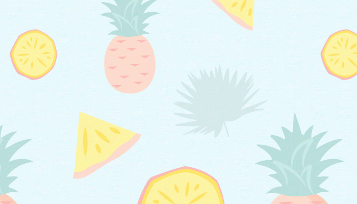 Aesthetic Pineapple Wallpaper