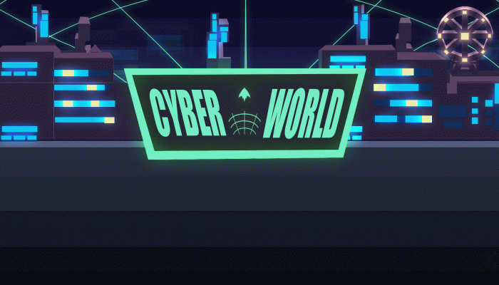 Cyber World Wallpaper