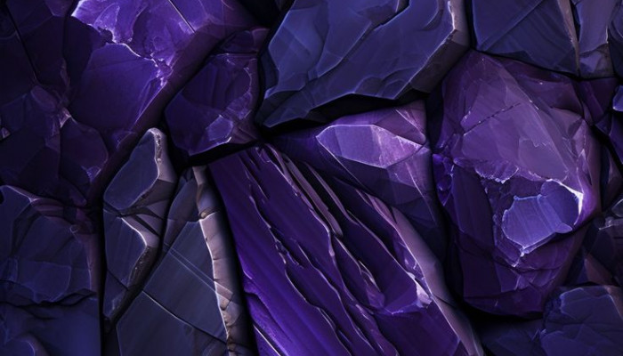 Purple Rocks Wallpaper