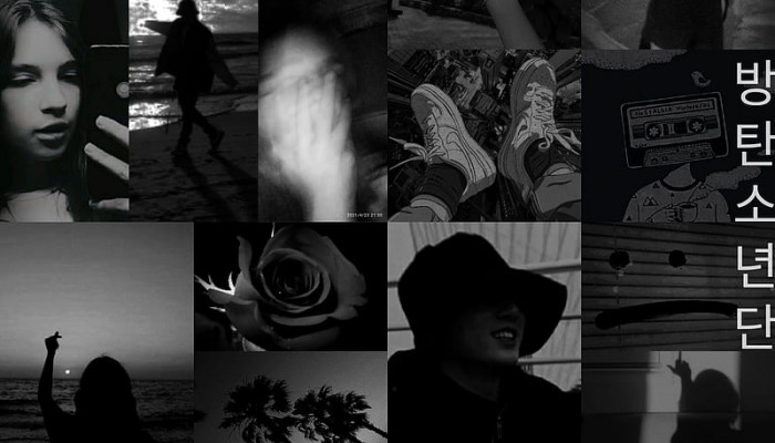 BTS Dark Aesthetic Wallpaper