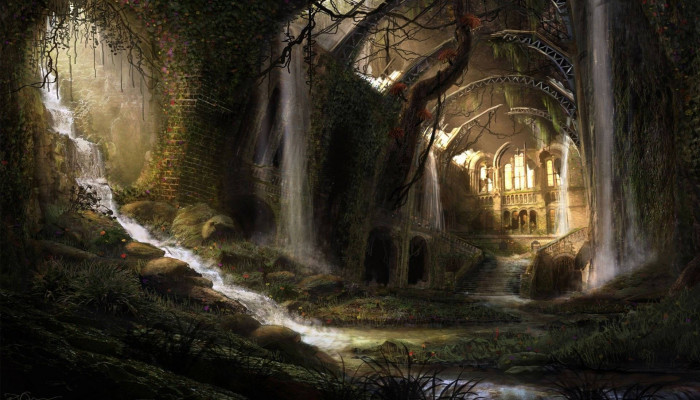 Medieval Forest Wallpaper