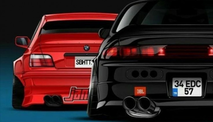 JDM Car Art Wallpaper