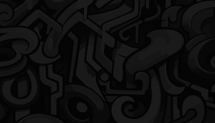 Black Graffiti Wallpaper