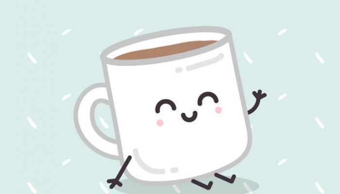 Kawaii Coffee Wallpaper