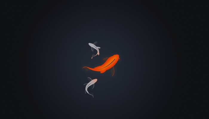 Minimalist Fish Wallpaper