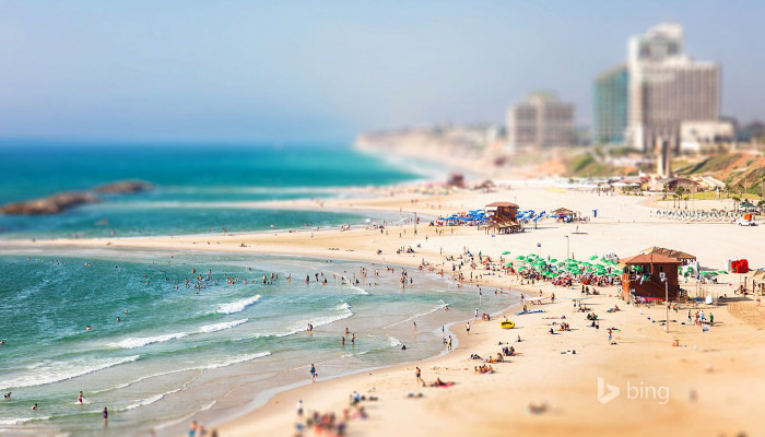 Israel Beach Wallpaper