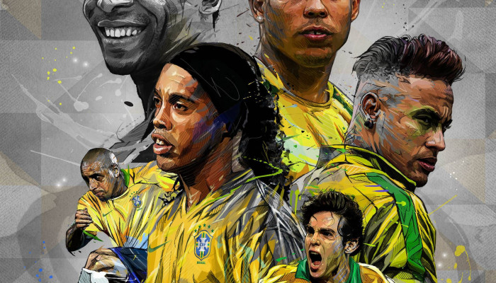 Brazil Soccer Team Wallpaper