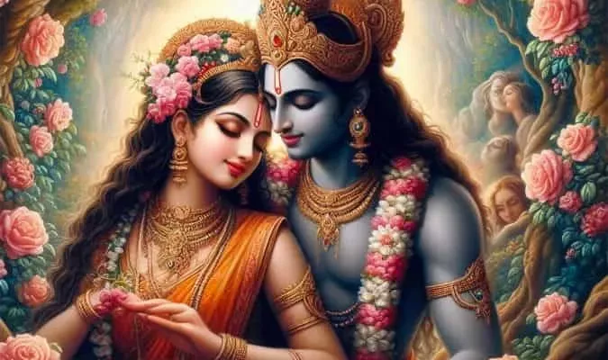 Lord Radha Krishna Wallpaper