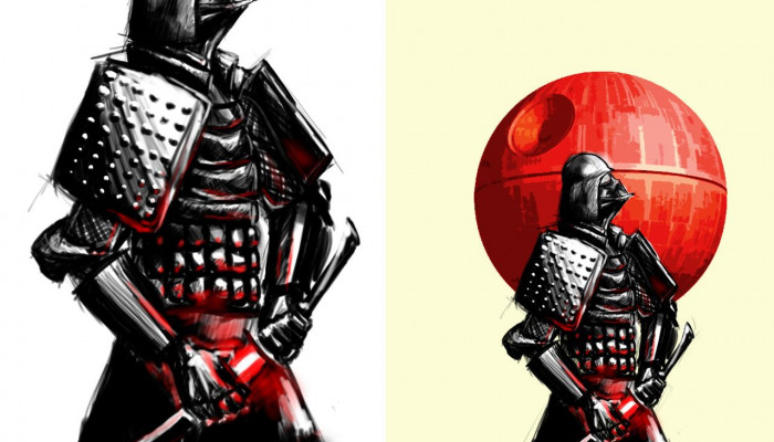 Star Wars Samurai Wallpaper