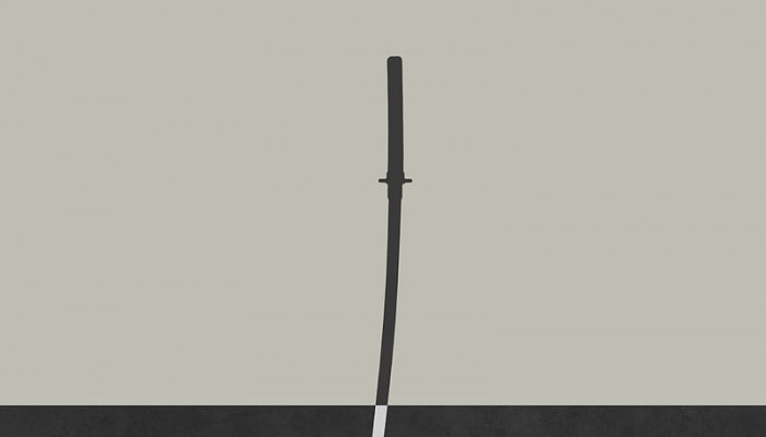 Sword Minimalist Wallpaper