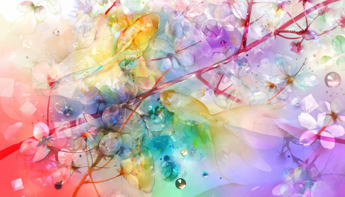 Abstract Spring Wallpaper