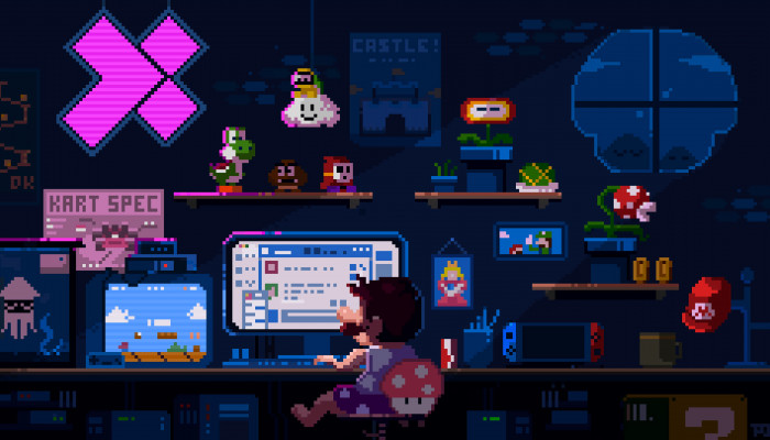 Pixel Gaming Wallpaper