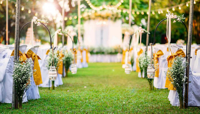 Wedding Garden Wallpaper