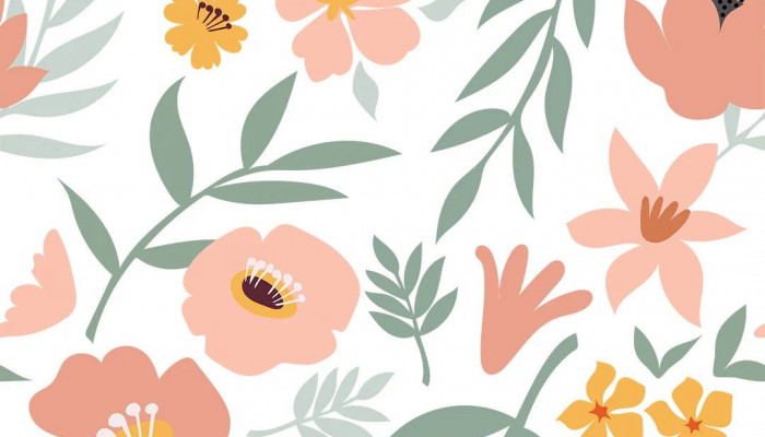 Flowers Pattern Wallpaper