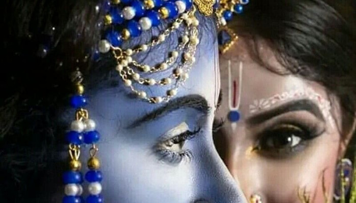 Radha Krishna 3D Wallpaper