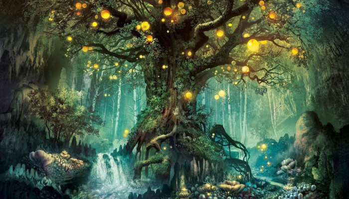 Magical Tree Wallpaper