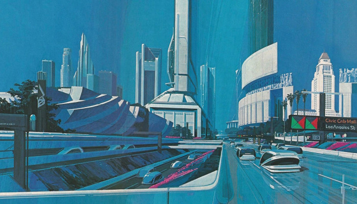 Retro Future Wallpaper