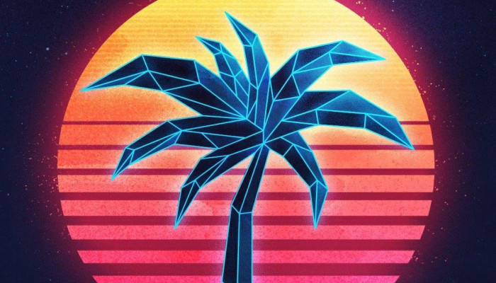 Miami Vice Retro Wallpaper