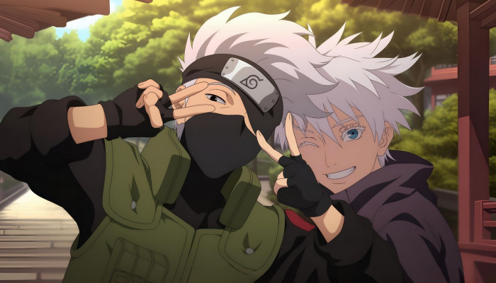 Gojo and Kakashi Wallpaper