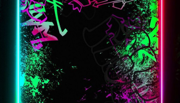 Neon Graffiti Wallpaper