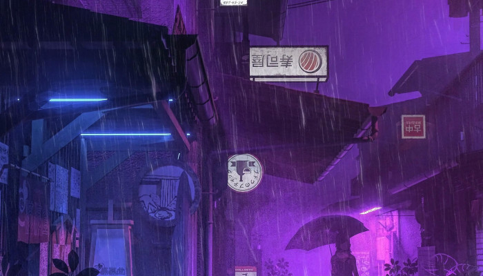 Purple Rain Wallpaper
