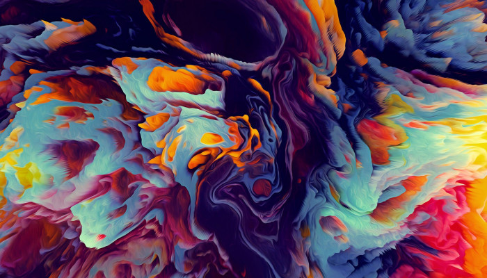 Abstract Liquids Wallpaper