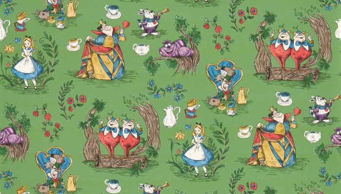 Alice and Wonderland Wallpaper