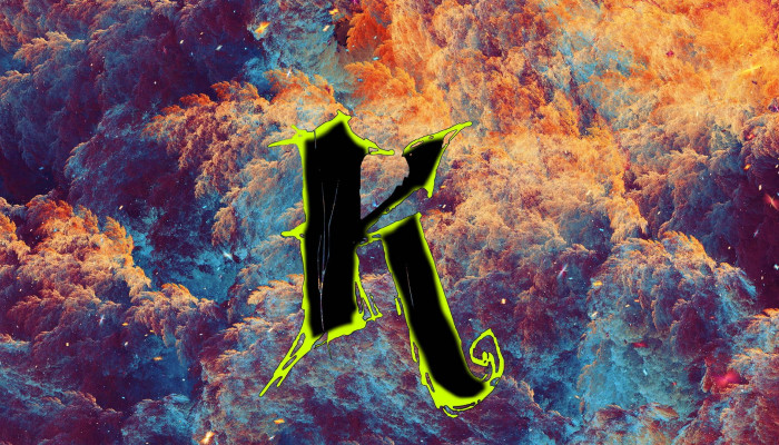 Cool Letter K Wallpaper
