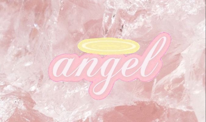 Pink Angel Wallpaper