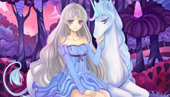 Anime Unicorn Wallpaper