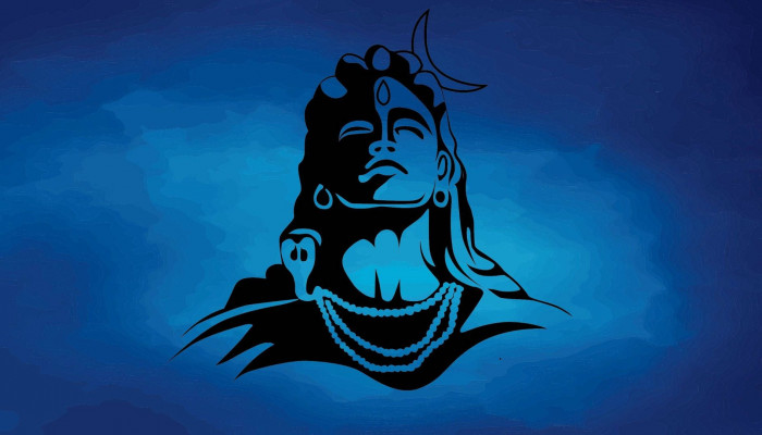 Blue Lord Shiva Wallpaper